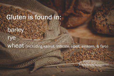 is gluten found in barley.